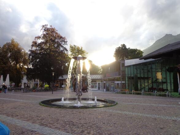 Richard-Strauss-Platz in Garmisch-Partenkirchen