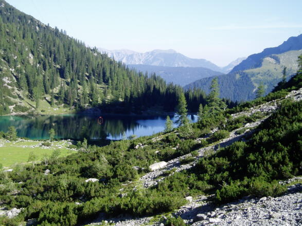 Der Seebensee mit Blick nach Nordwesten.