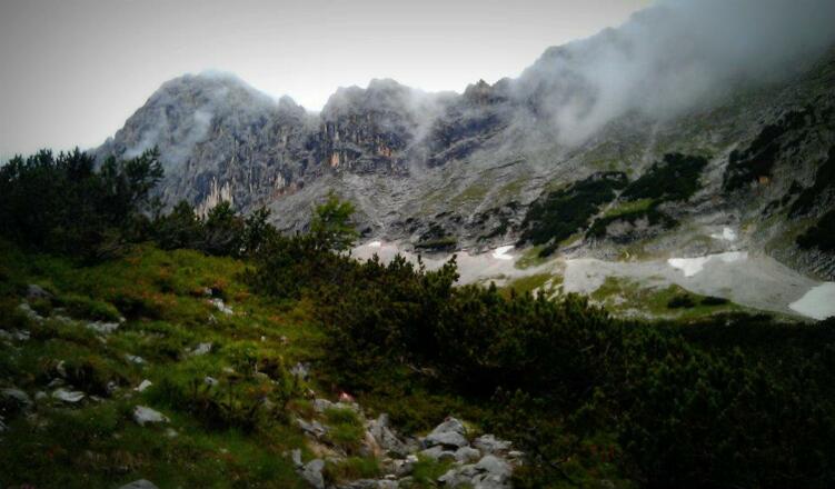 Aufstieg durch das Bergleintal (06.08.2012)