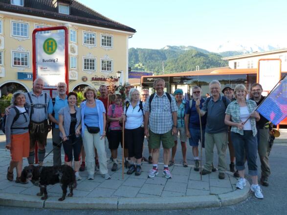 Am Bahnhof in Garmisch-Partenkirchen