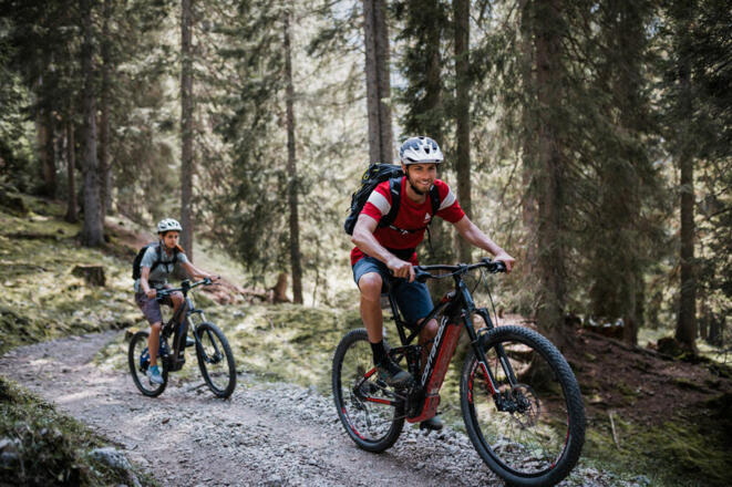 Mountainbiketour in der Zugspitz Arena Bayern-Tirol