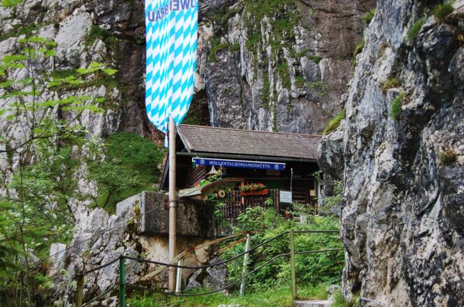 Die Höllentalklamm-Eingangshütte
