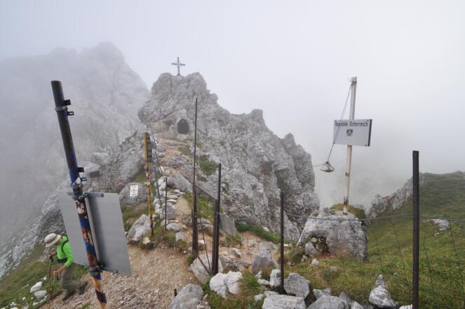 Das &quot;Gatterl&quot;: Der Grenzübertritt von Bayern nach Tirol - In früheren Zeiten ein beliebter Schmuglerpfad