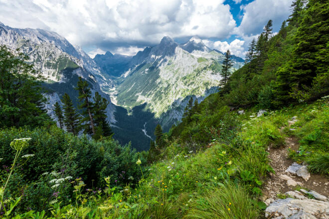 Grandiose Ausblicke in das Reintal