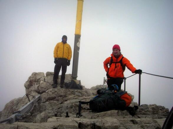 Zugspitzgipfel (2.962 m) (08.08.2012)
