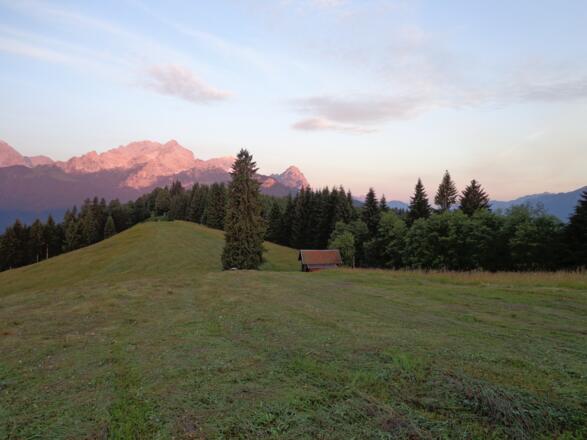 Sonnenaufgang am Eckbauer