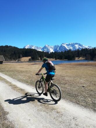 Radfahren am Geroldsee