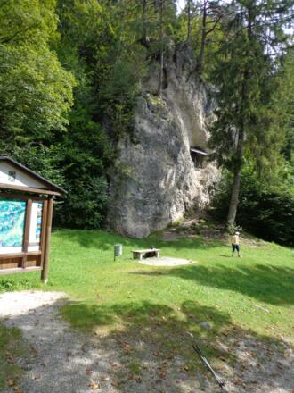 Herrgottschrofen an der Loisach