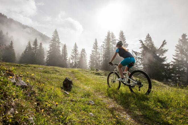 Mountainbiketour in der Zugspitz Arena Bayern-Tirol