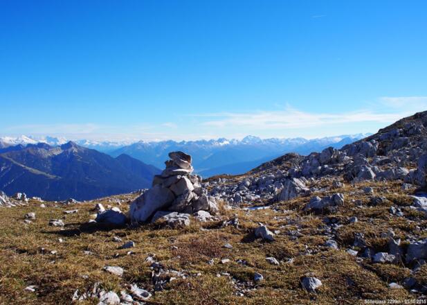 Söllerpass - Blick zum Alpenhauptkamm