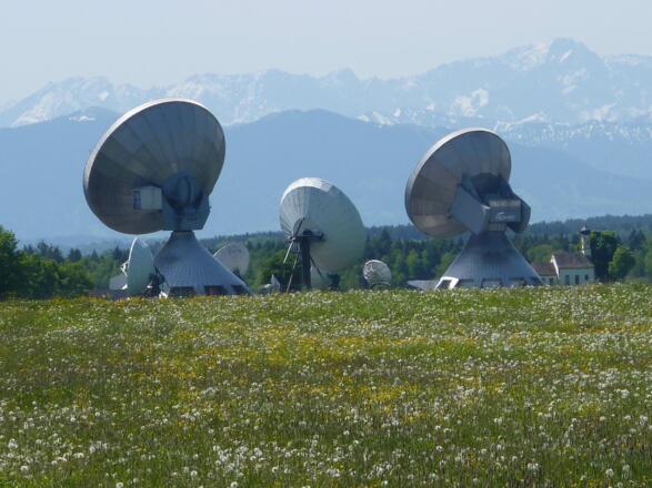 Erdfunkstelle in Raisting