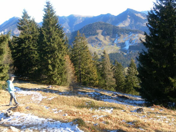 Pastaukopf vor Spitzstein gesehen beim Kranzhornabstieg