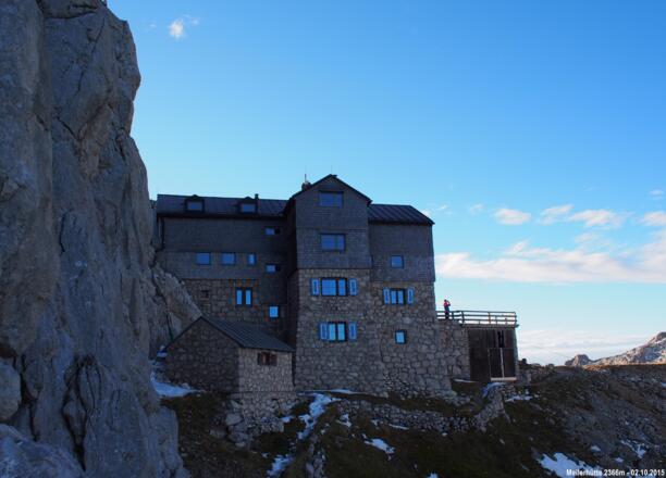Meilerhütter in der Meilerscharte