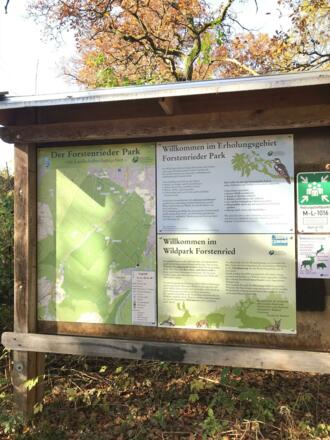 Infotafel Forstenrieder Park
