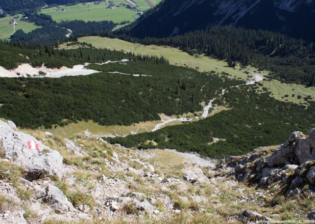 Aufstieg zum Söllerpass von der Puitalm