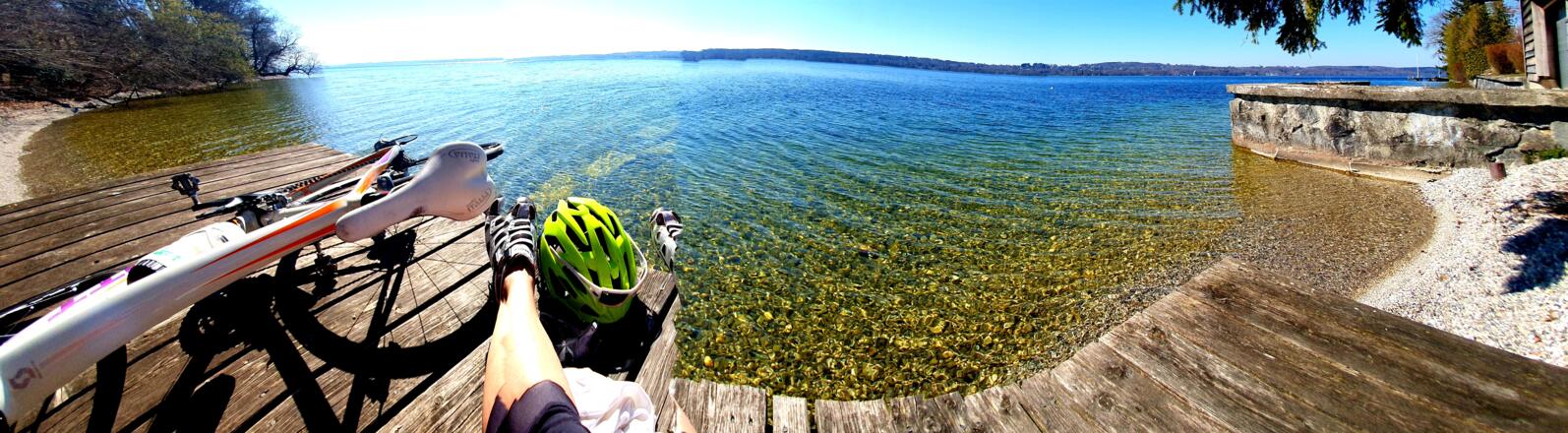 Starnberger See, Päuschen zwischen Ammerland und Berg
