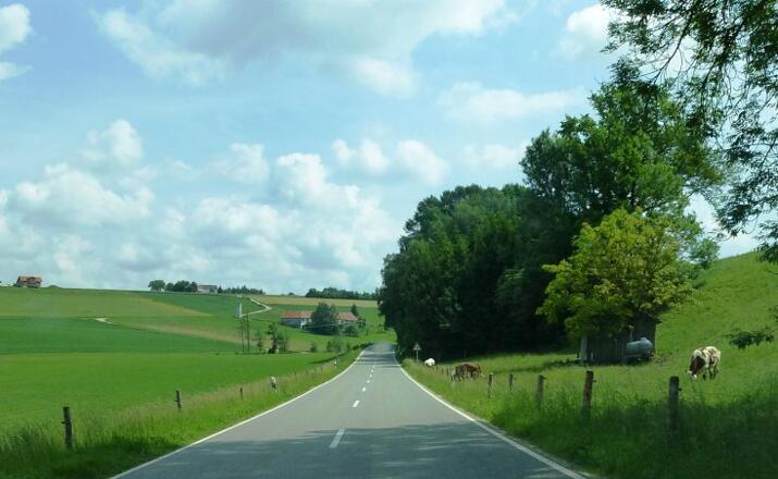 nach Bergarn und Maierklopfen
