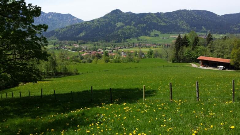 Blick auf Fischbachau 