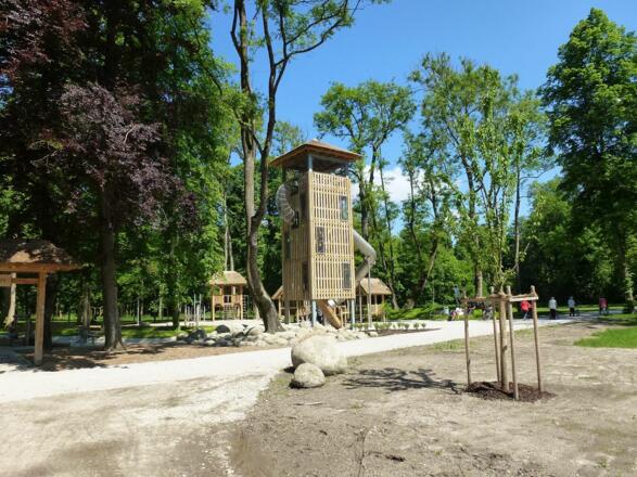 Kinderspielplatz im Stadtpark