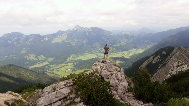 Ausblick vom Gipfel