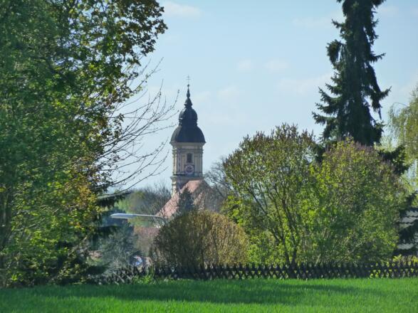 Der Altenerdinger Kirchturm