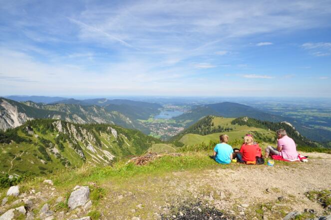 Der Jägerkamp oberhalb des Schliersess - Höhepunkt des 1. Tages