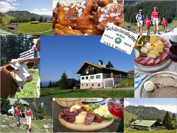 Die Schönfeldhütte vereint zahlreiche Reize