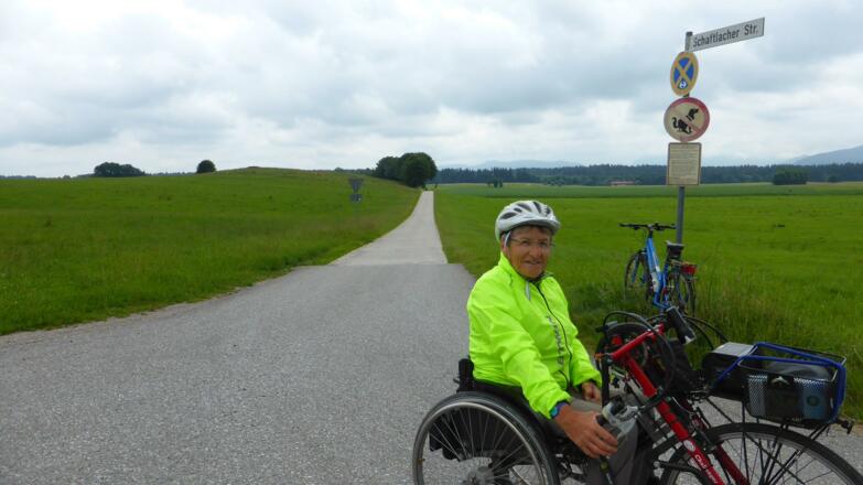 Fast in Sachsenkamm von Schaftlach kommend