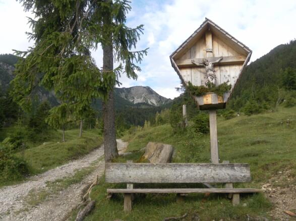 Aiplspitz aus dem Berggraben