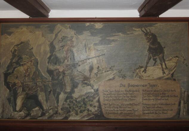 Steinerne Jäger - Schaubild im Staufenhaus