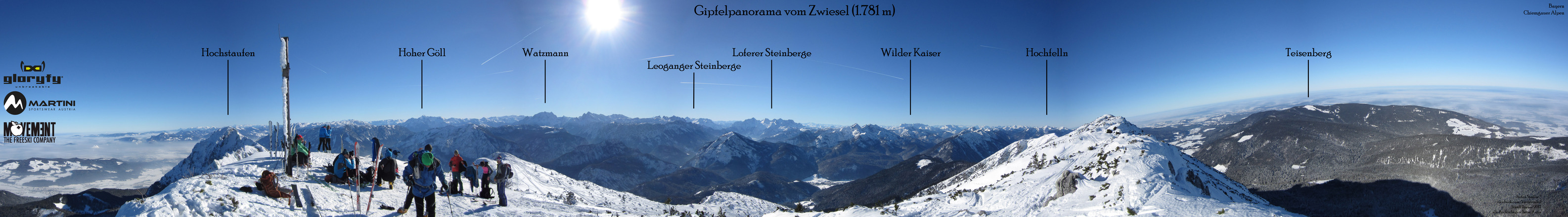 Gipfelpanorama Zwiesel