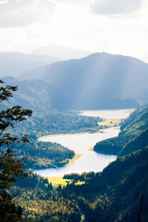 Dreiseengebiet im Chiemgau