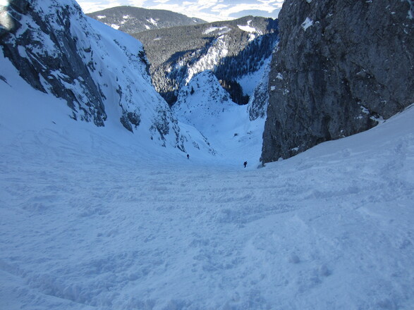 Blick von oben in das Murkar
