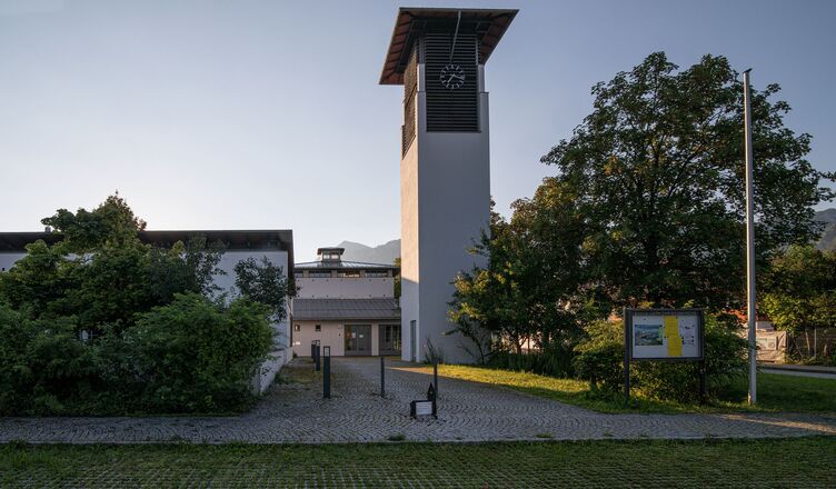 Evangelische Christuskirche in Inzell: Aussenansicht
