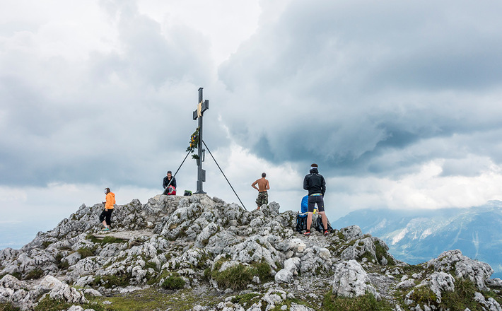 Gipfelkreuz Hochstaufen 