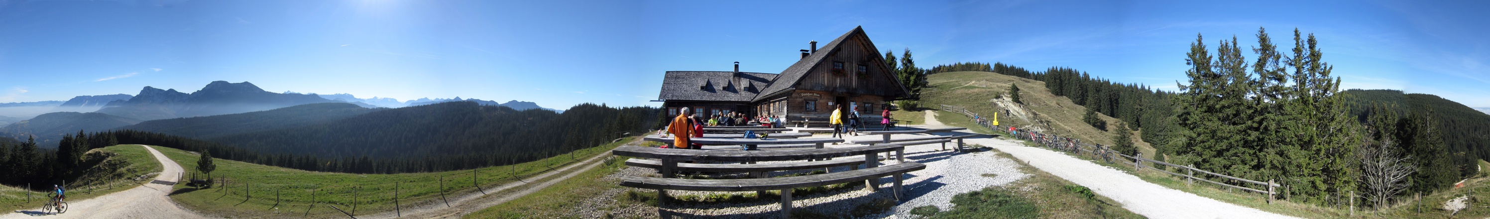 Panorama von der Stoißer Alm