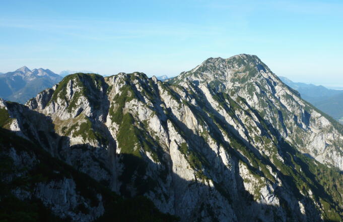 von links, Mittelstaufen - Zennokopf - Zwiesel
