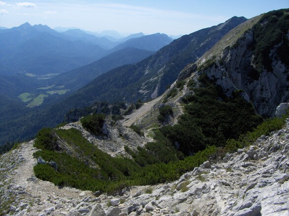 Unser Weg führt über den Westrücken.