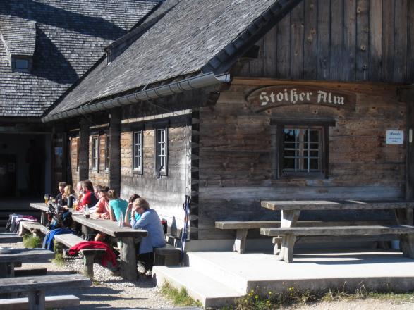 gemütliches Plätzchen auf der Stoißer Alm