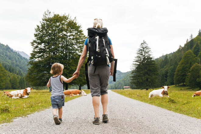 Im Kloo-Aschertal kurz vor der Kloaschaualm 