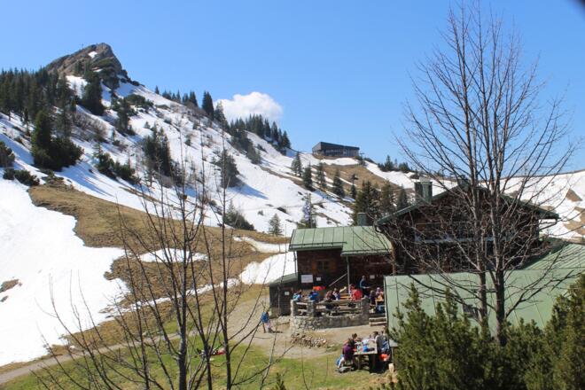 Taubensteinhaus in den Bayerischen Alpen