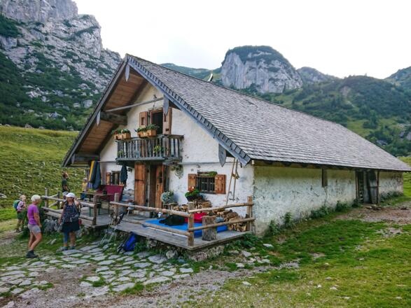 Erfrischungsstation Großtiefental-Alm