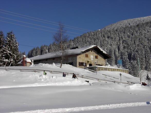 Albert-Link-Hütte im Winter