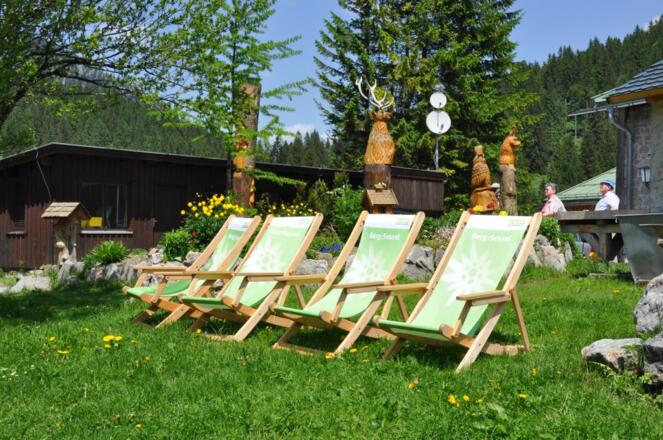 Die Liegewiese der Albert-Link-Hütte: Ein himmlisches Fleckchen