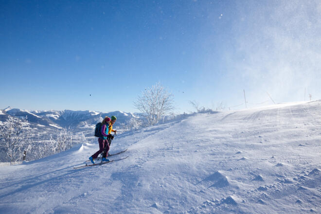 Skitour aufs Rossfeld