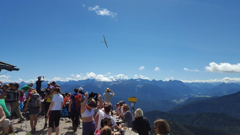 An der Heimgartenhütte lässt es sich aushalten