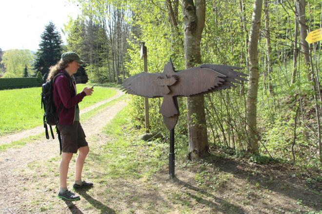 Station auf dem Timberlandtrail