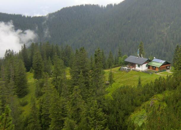 Die nette kleine Hochlandhütte