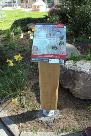 Einführungstafel Timberlandtrail