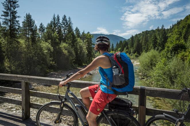Jachensteg in Wegscheid